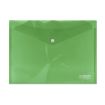 Ingraf Sobre con Cierre de Broche - Polipropileno - Tamaño A4 - Color Verde