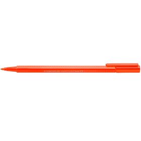 Staedtler Triplus Color 323 Rotulador de Punta Fina - Trazo 1mm Aprox - Tinta Base de Agua - Color Rojo Neon