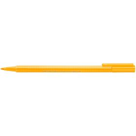 Staedtler Triplus Color 323 Rotulador de Punta Fina - Trazo 1mm Aprox - Tinta Base de Agua - Color Naranja Neon