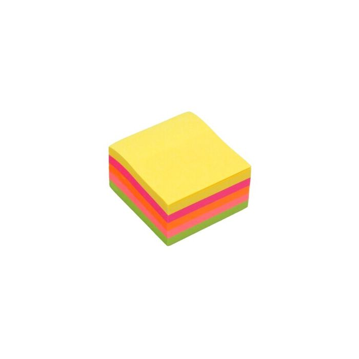Bismark Taco de 450 Notas Adhesivas 76x76mm - Colores Neon Surtidos