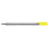 Staedtler Triplus Fineliner 334 Rotulador de Punta Fina - Trazo de 0.3mm - Tinta Base de Agua - Color Amarillo Neon