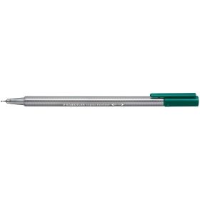 Staedtler Triplus Fineliner 334 Rotulador de Punta Fina - Trazo de 0.3mm - Tinta Base de Agua - Color Azul Indigo