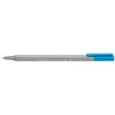 Staedtler Triplus Fineliner 334 Rotulador de Punta Fina - Trazo de 0.3mm - Tinta Base de Agua - Color Cian