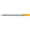 Staedtler Triplus Fineliner 334 Rotulador de Punta Fina - Trazo de 0.3mm - Tinta Base de Agua - Color Naranja Neon