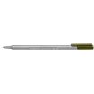 Staedtler Triplus Fineliner 334 Rotulador de Punta Fina - Trazo de 0.3mm - Tinta Base de Agua - Color Verde Oliva