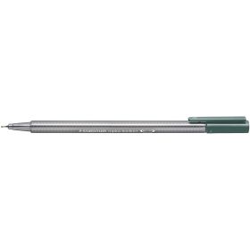 Staedtler Triplus Fineliner 334 Rotulador de Punta Fina - Trazo de 0.3mm - Tinta Base de Agua - Color Gris Calido