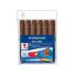 Staedtler Noris Watercolour 340 Pack de 6 Rotuladores de Gran Tamaño - Trazo 3mm Aprox - Lavable Facilmente - Tinta Base de Agua - Color Marron