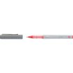 Faber-Castell Roller Free Ink Boligrafo de Tinta Liquida - Punta Conica 0,7mm - Ancho de Linea Fino - Clip de Metal - Color Rojo