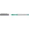 Faber-Castell Roller Free Ink Boligrafo de Tinta Liquida - Punta Conica 0,7mm - Ancho de Linea Fino - Clip de Metal - Color Verde