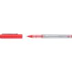 Faber-Castell Roller Free Ink Boligrafo de Tinta Liquida - Punta Conica 0,5mm - Ancho de Linea Extrafino - Clip de Metal - Color Rojo