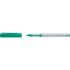 Faber-Castell Roller Free Ink Boligrafo de Tinta Liquida - Punta Conica 0,5mm - Ancho de Linea Extrafino - Clip de Metal - Color Verde