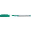 Faber-Castell Roller Free Ink Boligrafo de Tinta Liquida - Punta Conica 0,5mm - Ancho de Linea Extrafino - Clip de Metal - Color Verde