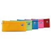 Oxford Kangoo Teens Estuche Plano Grande - Goma Elastica para unirlo al Cuaderno - Colores Surtidos