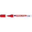 Edding 4095 Rotulador de Tiza Liquida - Punta Redonda - Trazo entre 2 y 3mm - Olor Neutro  - Color Rojo