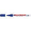 Edding 4095 Rotulador de Tiza Liquida - Punta Redonda - Trazo entre 2 y 3mm - Olor Neutro  - Color Azul