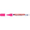 Edding 4095 Rotulador de Tiza Liquida - Punta Redonda - Trazo entre 2 y 3mm - Olor Neutro  - Color Rosa Neon
