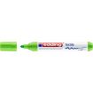 Edding 4500 Rotulador Permanente para Textil - Punta Redonda - Trazo entre 2 y 3mm - Olor Neutro - Secado Rapido - Color Verde Claro