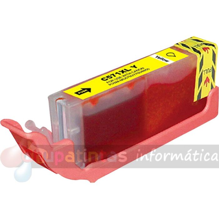 Canon CLI571XL Amarillo Cartucho de Tinta Genérico - Reemplaza 0334C001/0388C001-1