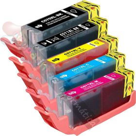 Canon PGI570/CLI571 Pack de 5 Cartuchos de Tinta Genéricos-1