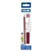 Milan Pack de 12 Lapices de Grafito Triangulares - Mina HB de 2.2mm - Resistente a la Rotura - Para Escritura y Dibujo