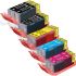 Canon PGI570/CLI571 Pack de 10 Cartuchos de Tinta Genéricos-1