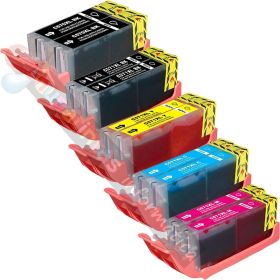 Canon PGI570/CLI571 Pack de 10 Cartuchos de Tinta Genéricos-1