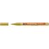 Edding 780 Rotulador Permanente de Tinta Opaca - Punta Redonda - Trazo 0.8mm - Puntas de Recambio Disponibles - Secado Rapido - Color Oro