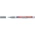 Edding 780 Rotulador Permanente de Tinta Opaca - Punta Redonda - Trazo 0.8mm - Puntas de Recambio Disponibles - Secado Rapido - Color Plata