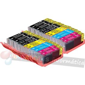 Canon PGI570/CLI571 Pack de 20 Cartuchos de Tinta Genericos