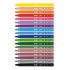 Milan Pack de 18 Rotuladores - Punta Conica 5mm - Tinta al Agua - Lavable - Colores Surtidos