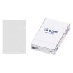 Dohe Caja de 100 Dossiers Uñero Basic 110 Micras - Tamaño A4 - Transparente