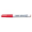 Bic Velleda 1741 Marcador para Pizarra - Punta de 4.5 mm - Trazo 1.4mm - Tinta con Base de Acetona - Borrado Optimo - Larga Duracion - Color Rojo