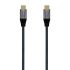 Aisens Cable USB 2.0 Aluminio 5A 100W E-MARK - USB-C/M-USB-C/M - 1.0M - Color Gris