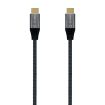 Aisens Cable USB 2.0 Aluminio 5A 100W E-MARK - USB-C/M-USB-C/M - 2.0M - Color Gris