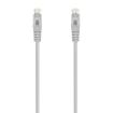 Aisens Cable de Red Latiguillo RJ45 LSZH CAT.6A 500 MHZ UTP AWG24 - 30CM - Color Gris