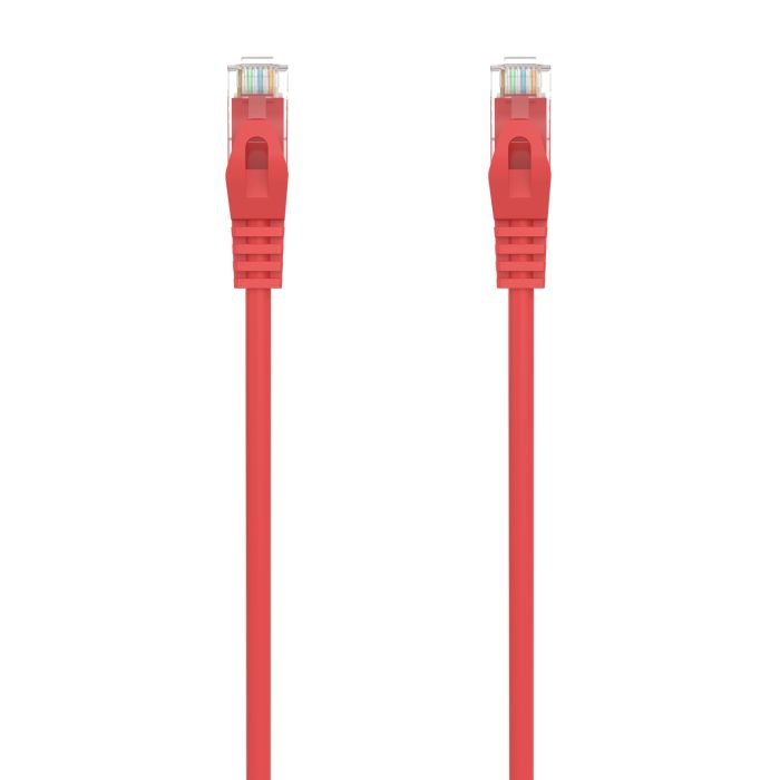 Aisens Cable de Red Latiguillo RJ45 LSZH CAT.6A 500 MHZ UTP AWG24 - 1.0M - Color Rojo