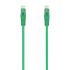 Aisens Cable de Red Latiguillo RJ45 LSZH CAT.6A 500 MHZ UTP AWG24 - 3.0M - Color Verde