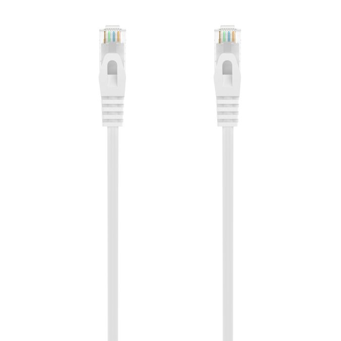 Aisens Cable de Red Latiguillo RJ45 LSZH CAT.6A 500 MHZ UTP AWG24 - 1.5M - Color Blanco