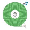 Aisens Cable de Red RJ45 LSZH CPR Cca CAT.7 600 MHZ S/FTP AWG23 - 305M - Color Verde