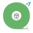 Aisens Cable de Red RJ45 LSZH CPR Cca CAT.7 600 MHZ S/FTP AWG23 - 500M - Color Verde