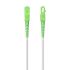 Aisens Cable Fibra Optica Latiguillo G657A2 3.0 9/125 SMF Simplex CPR Dca LSZH - SC/APC-SC/APC - 250m - Color Blanco