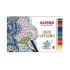 Alpino Color Experience Pack de 36 Lapices Acuarelables - Mina de 3,3mm Resistente y Acuarelable - Ideal para Difuminar y Colorear - Colores Surtidos