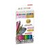 Alpino Color Experience Pack de 12 Lapices de Colores Premium Colores Pastel y Metalicos - Mina Premium para Pintado Suave y Degradado - Colores Surtidos Pastel y Metalicos