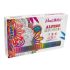 Alpino Dual Artist Color Experience Pack de 72 Rotuladores - Doble Punta para Dibujos mas Completos - Forma Triangular Ergonomica - Punta Fine Liner de 0.7mm y Punta Pincel de 2.9mm - Colores Surtidos