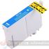 Epson T0712/T0892 Cyan Cartucho de Tinta Genérico - Reemplaza C13T07124012/C13T08924011-1