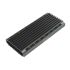Aisens Caja Externa M.2 (NGFF) para SSD M.2 SATA/NVME a USB3.1 GEN2 - Color Gris