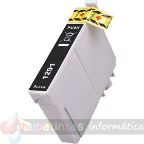 Epson T1291 Negro Cartucho de Tinta Genérico - Reemplaza C13T12914012-1