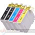 Epson T1295 Pack de 5 Cartuchos de Tinta Genéricos: T1291+T1292+T1293+T1294