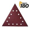 Blim Pack de 5 Lijas con Velcro para Lijadora BL0223 - Grano 180 - Formato Triangular