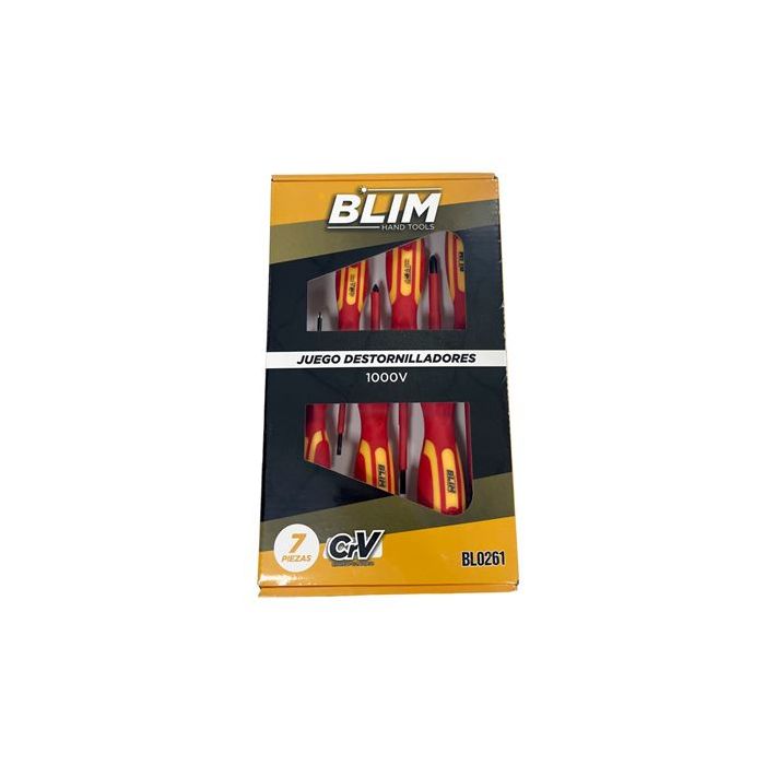 Blim Juego 7 Piezas Destornilladores - 1.000V
